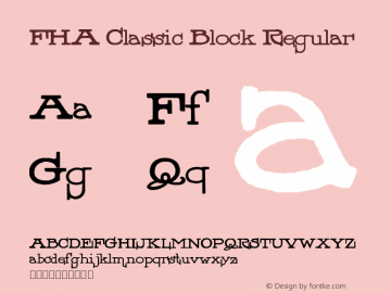 FHA Classic Block