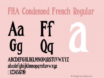 FHA Condensed French
