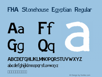 FHA Stonehouse Egyptian