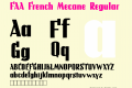 FAA French Mecane