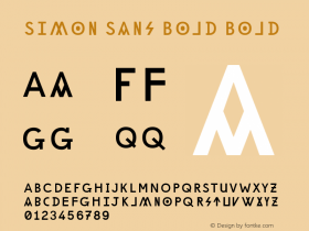 Simon Sans Bold