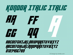 Kondor Italic