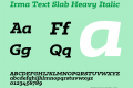 Irma Text Slab Heavy