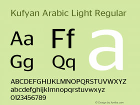 Kufyan Arabic Light