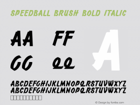 Speedball Brush