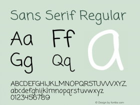 Sans Serif