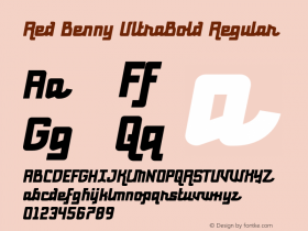 Red Benny UltraBold