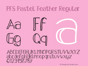 PFS Pastel Feather