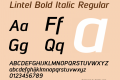 Lintel Bold Italic