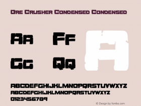 Ore Crusher Condensed