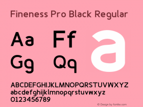 Fineness Pro Black