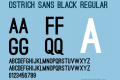 Ostrich Sans Black