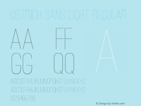 Ostrich Sans Light