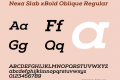 Nexa Slab xBold Oblique