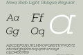 Nexa Slab Light Oblique