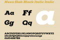 Nexa Slab Black Italic