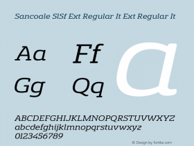 Sancoale SlSf Ext Regular It