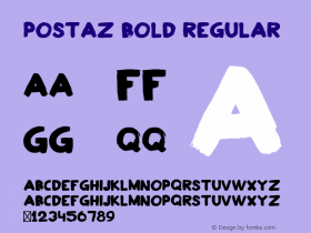 Postaz Bold