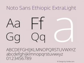 Noto Sans Ethiopic