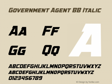 Government Agent BB