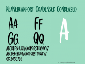 Kennebunkport Condensed