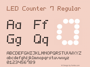 LED Counter 7