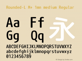 Rounded-L M+ 1mn medium