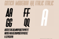 Gotica Moderna KK Italic