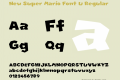 New Super Mario Font U