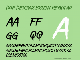 DHF Dexsar Brush