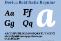Dorica Bold Italic