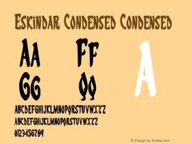 Eskindar Condensed