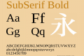 SubSerif