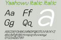 Yaahowu Italic