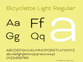 Bicyclette Light