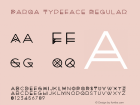 Parqa Typeface