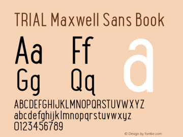 Maxwell Sans