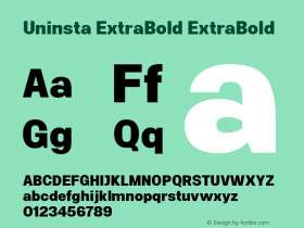 Uninsta ExtraBold