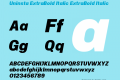 Uninsta ExtraBold Italic