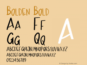 Bolden