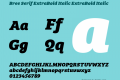 Bree Serif ExtraBold Italic