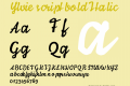 Ylvie script bold