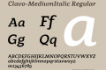 Clavo-MediumItalic