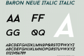 Baron Neue Italic