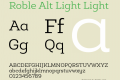 Roble Alt Light