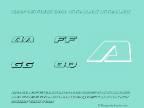 Iapetus 3D Italic