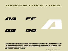 Iapetus Italic
