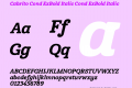 Cabrito Cond ExBold Italic