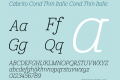 Cabrito Cond Thin Italic