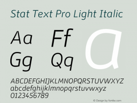 Stat Text Pro Light